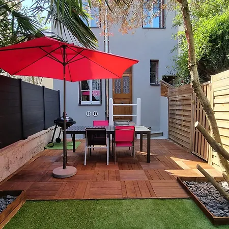 Maison Charmante, Annees 30 Avec Exterieur A Grenoble, Ile Verte Γκρενόμπλ