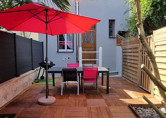 Maison Charmante, Annees 30 Avec Exterieur A L'ile Verte グルノーブル